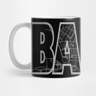 Banff Street Map Mug